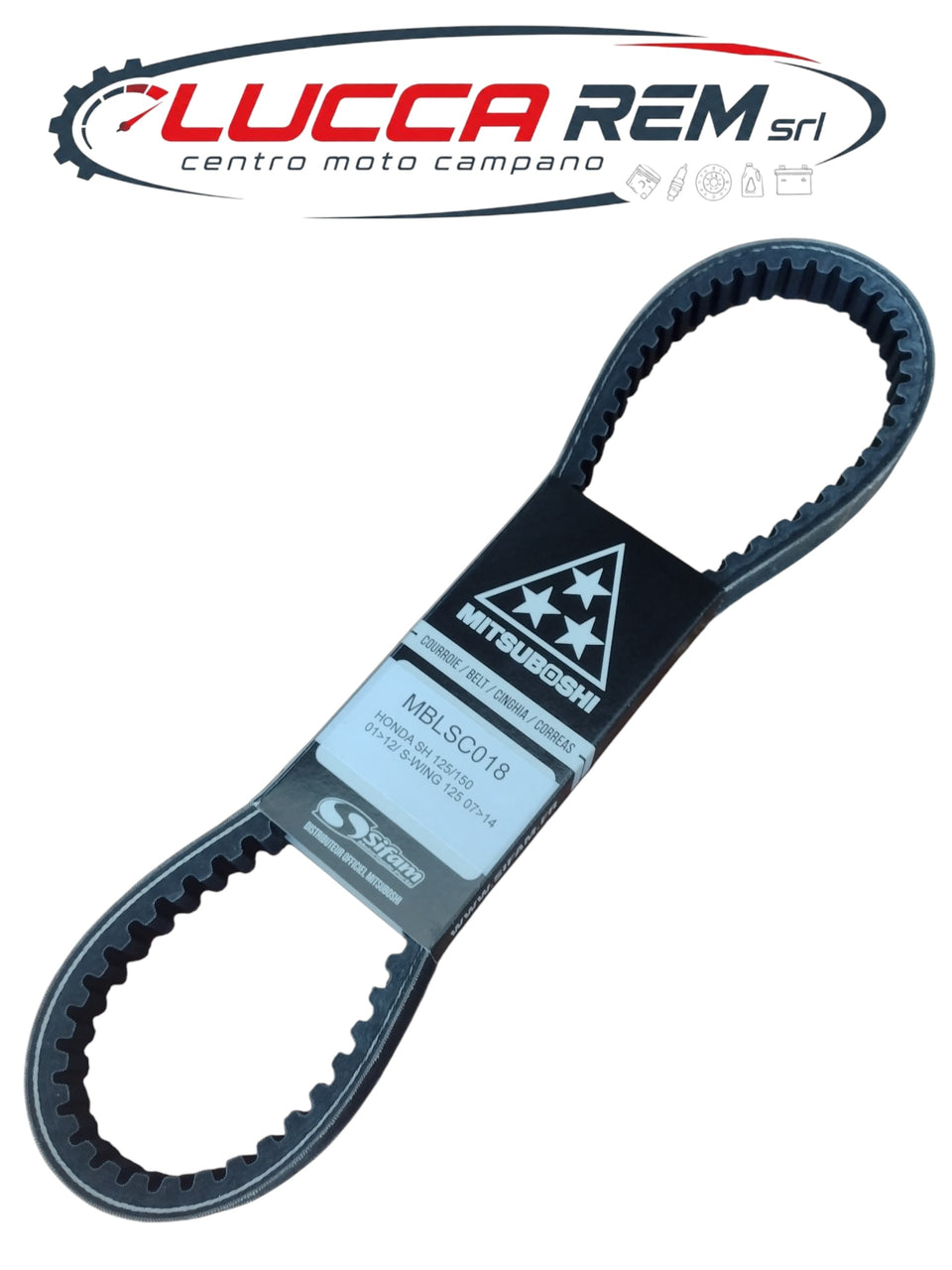 MBLSC018 Cinghia Trasmissione Mitsuboshi Honda SH 125 150 2001 2011 - Chiocciola 125 150