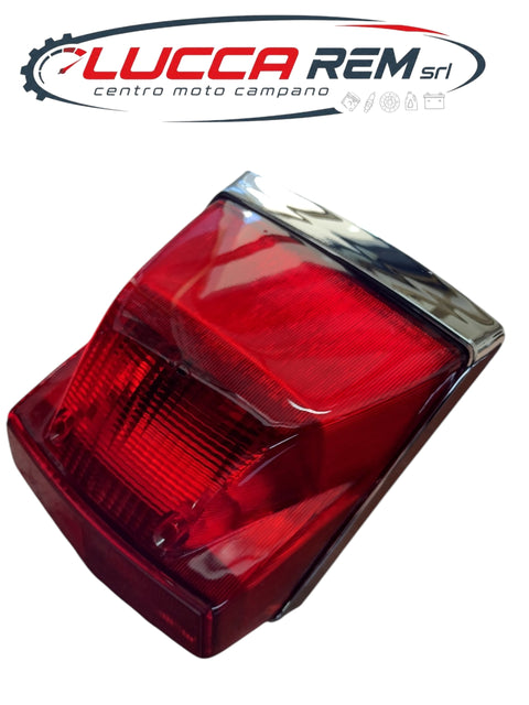 RP80 Fanale Posteriore Siem Con Bordo Cromato Piaggio Vespa PX 125 150 200 Freno A Disco