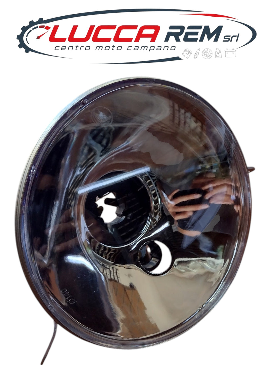 109/PL Faro Siem Trasparente Piaggio Vespa PX 125 150 200 Arcobaleno