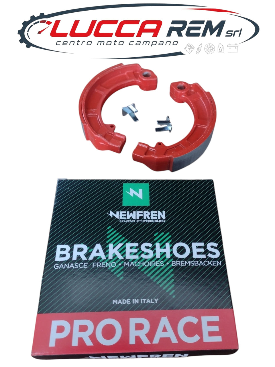 GF0128PRO Coppia Ganasce Freno Newfren Prorace Vespa PX 125 150 200 Anteriori E Posteriori