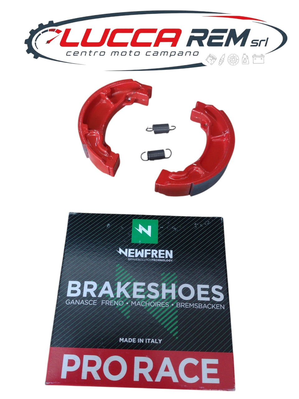 GF1316PRO Coppia Ganasce Freno Newfren Prorace Posteriori Honda SH 125 150 2001 2008 - Dylan 125 150