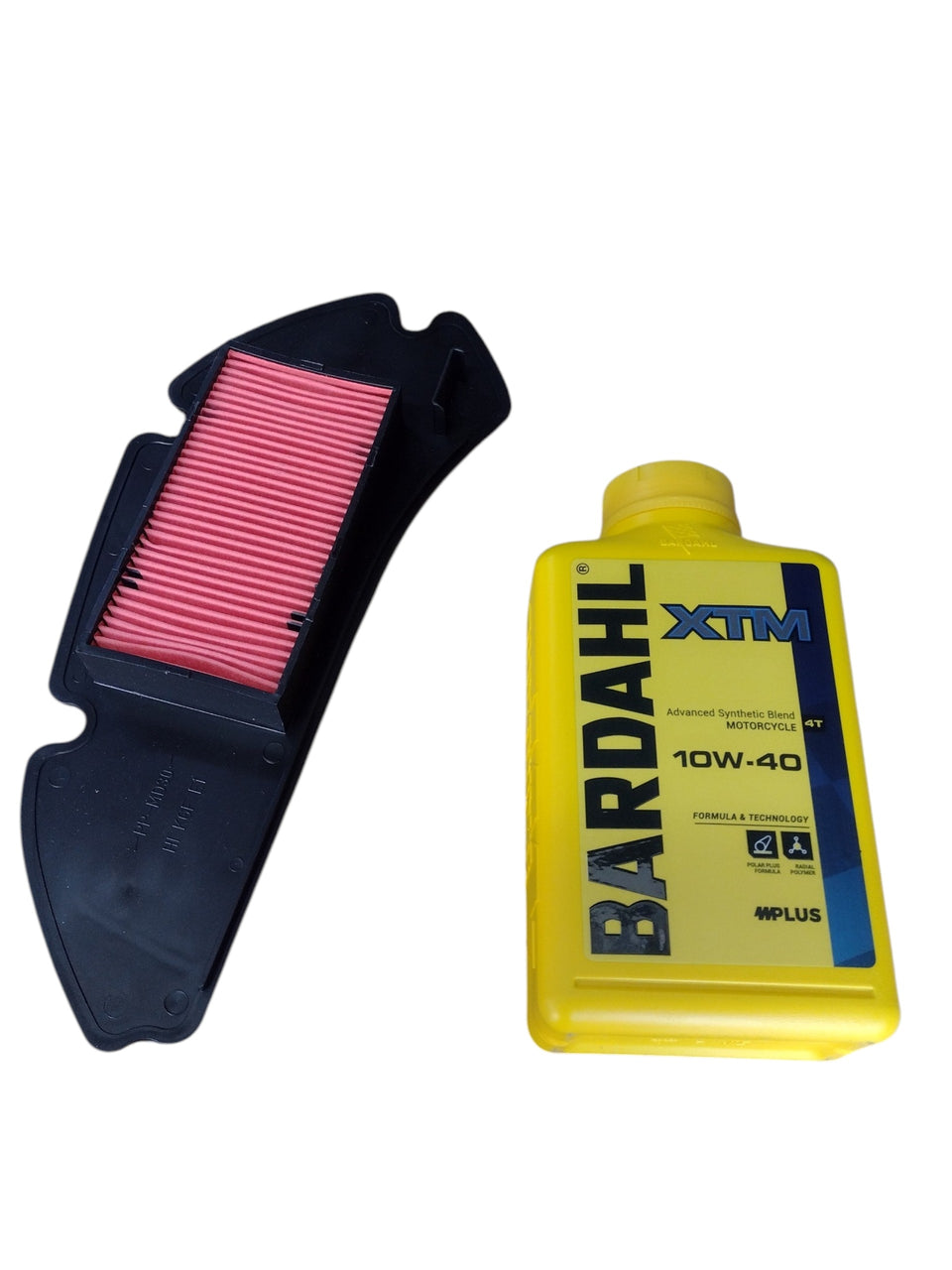 Kit Tagliando Honda Sh 125 150 2001 2004 - Chiocciola 125 150 1 Litro Olio Bardahl XTM 10W-40 + 1 Filtro Aria