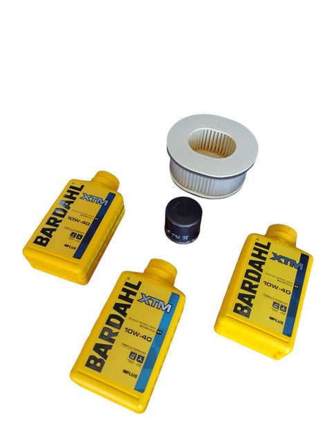 3 litri olio Bardahl xtm 10w-40 + filtro aria + filtro olio Yamaha fzs 1000, 2001 2005