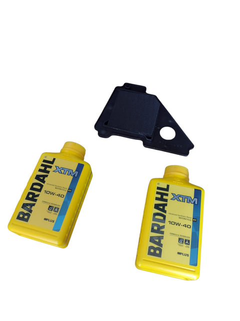 2 litri olio Bardahl xtm 10w-40 + filtro aria Yamaha ybr 125 4T 2005 2014