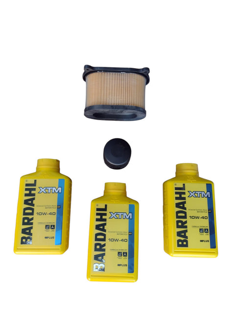 3 litri olio Bardahl xtm 10w-40 + filtro aria + filtro olio Suzuki sv 650 1999 2002