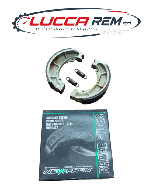 GF1232 COPPIA GANASCE FRENO NEW FREN POSTERIORI  HONDA VT 750C SHADOW 1986-2009