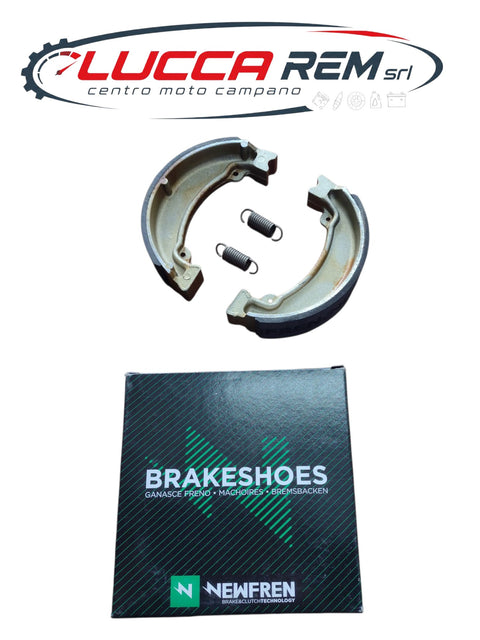 GF1168 COPPIA GANASCE FRENO NEWFREN YAMAHA XT 500 76/81 ANTERIORI