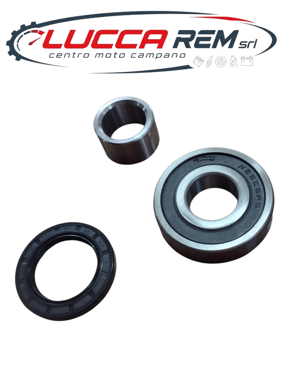 GSC0242229 Kit Cuscinetto + Boccola + Paraolio Semiasse Posteriore Piaggio Porter 1200 1300 1400