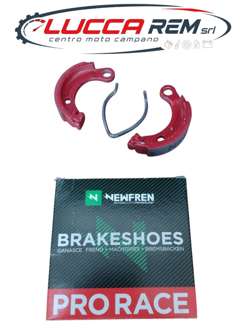 GF0210PRO Coppia Ganasce Freno Newfren Prorace Malaguti Fifty 50 RV Anteriori E Posteriori