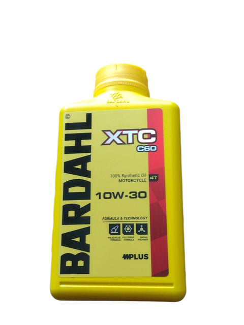 1 Litro Olio Bardahl XTC C60 10W-30 100% Synthetic API SN , JASO MA / MA2