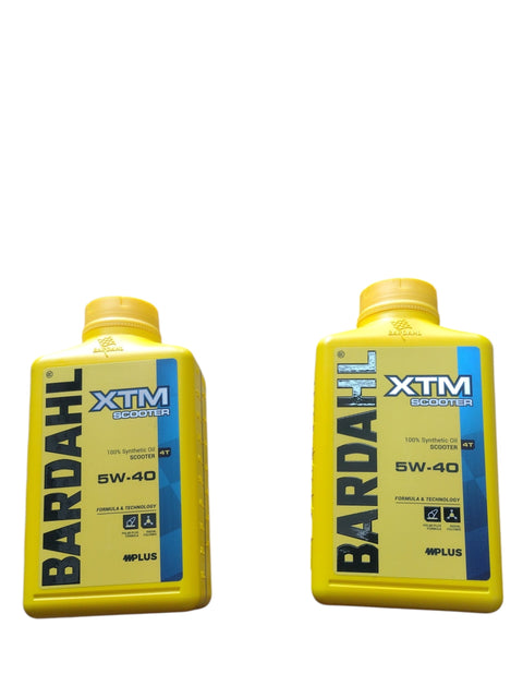 2 Litri Olio Bardahl XTM Scooter 5W-40 100% Synthetic API SN , JASO MA / MA2
