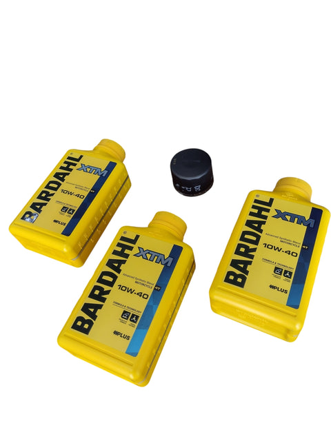 3 Litri Olio Bardahl XTM 10W-40 + Filtro Olio Yamaha T-Max 500 2001 2011 - T-Max 530 2012 2016