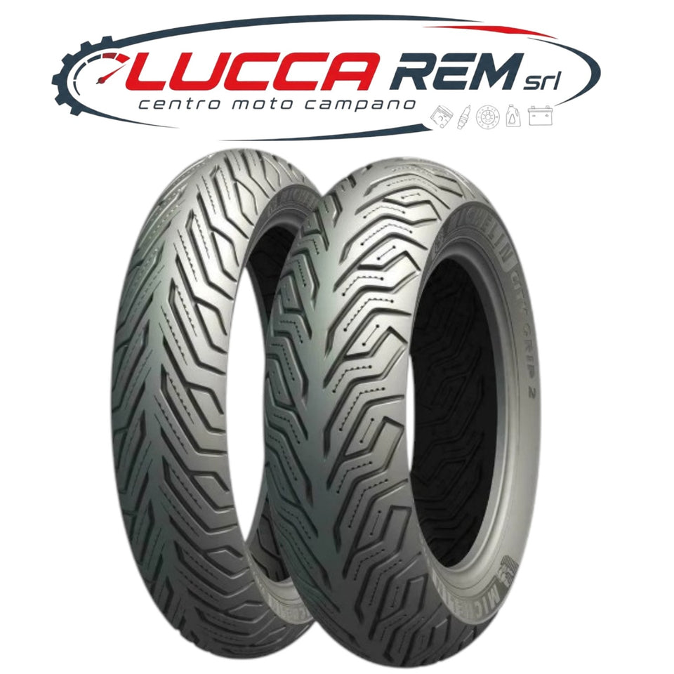 100/80-16 + 120/80-16 Coppia Copertoni Michelin City Grip 2 Honda Sh 125 150