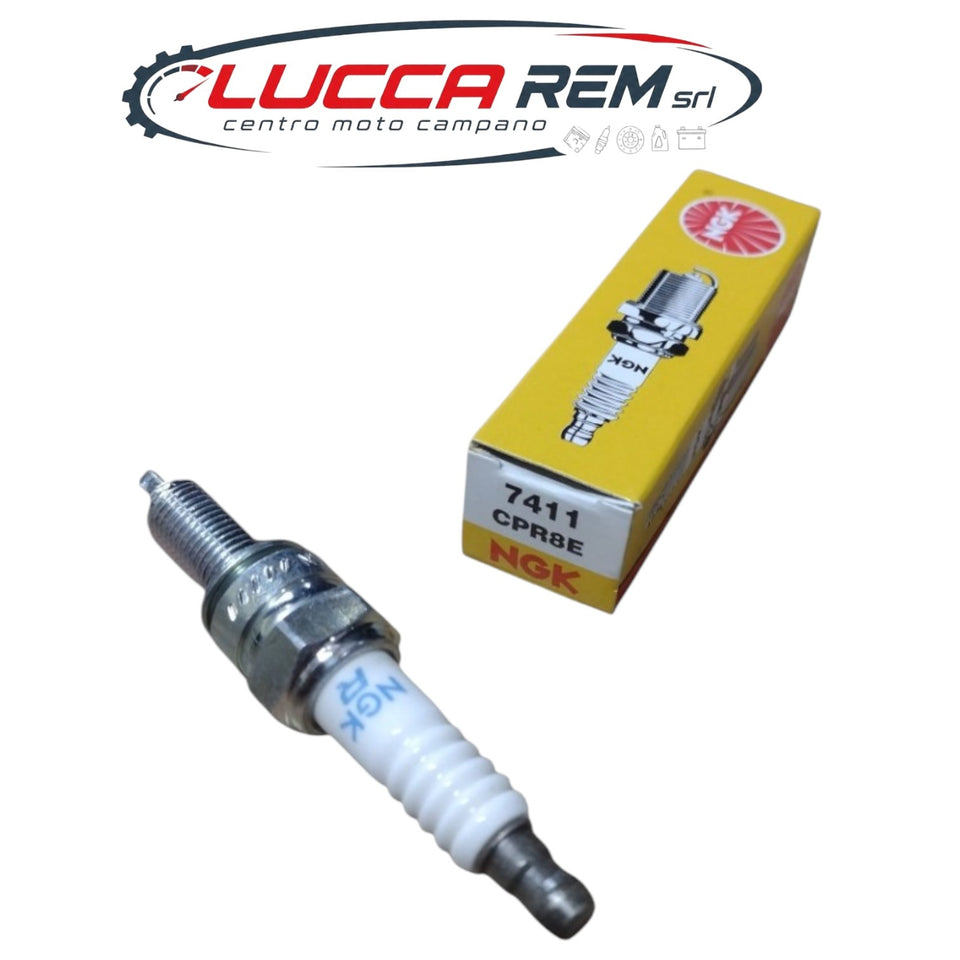 Candela NGK CPR8E Gilera Runner Purejet 50 Piaggio Nrg Purejet 50