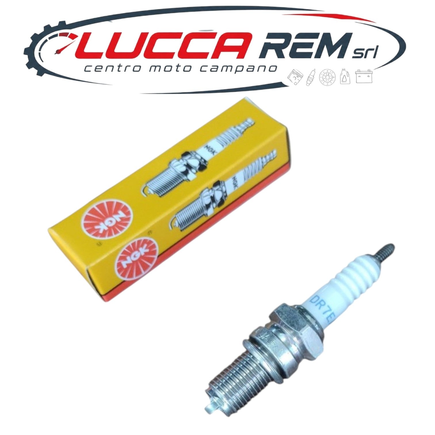 7839 Candela NGK DR7EA Yamaha XT 550 1982 1983 - XT Z Tenerè 1984 1985